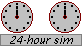 24-hour sim